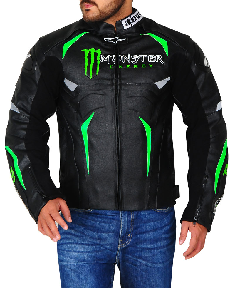 Men's Monster Energy Alpinestars Motorcycle Jacket