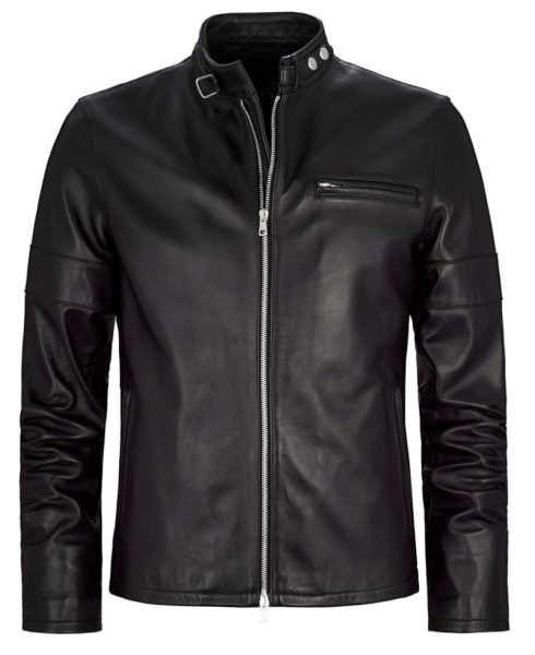 Men's Cafe Racer Daytona Vintage Leather Jacket