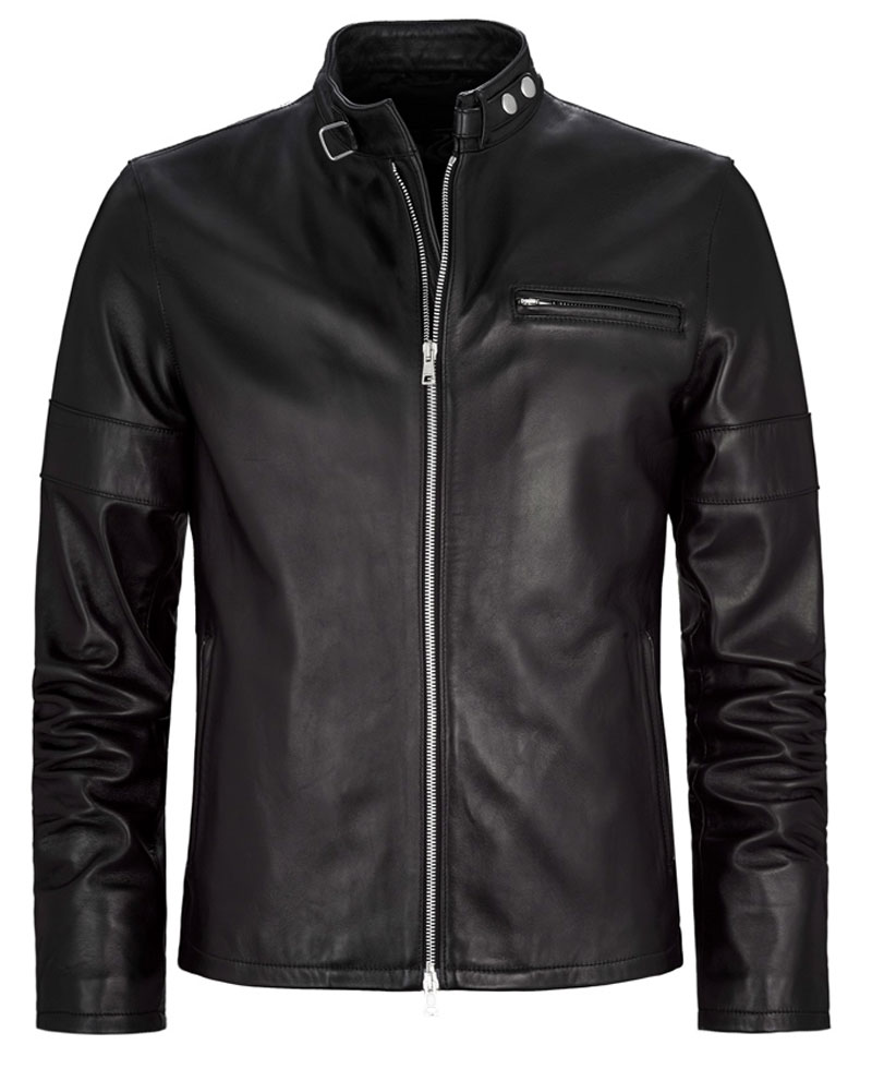 Men's Cafe Racer Daytona Vintage Leather Jacket