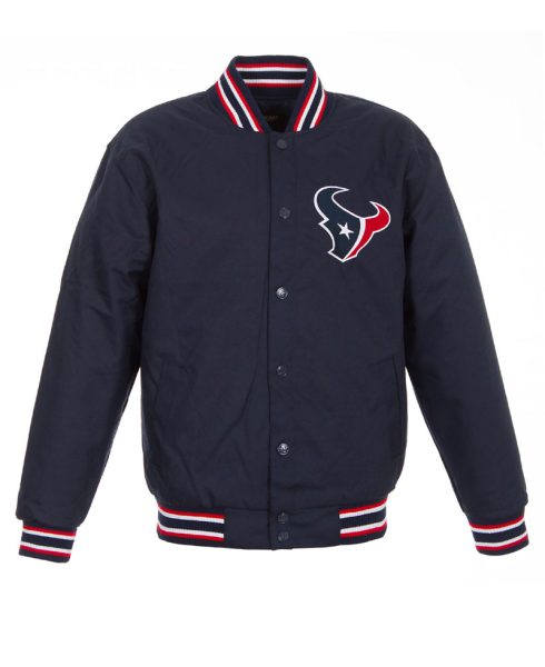 Men's Texans Letterman Jacket