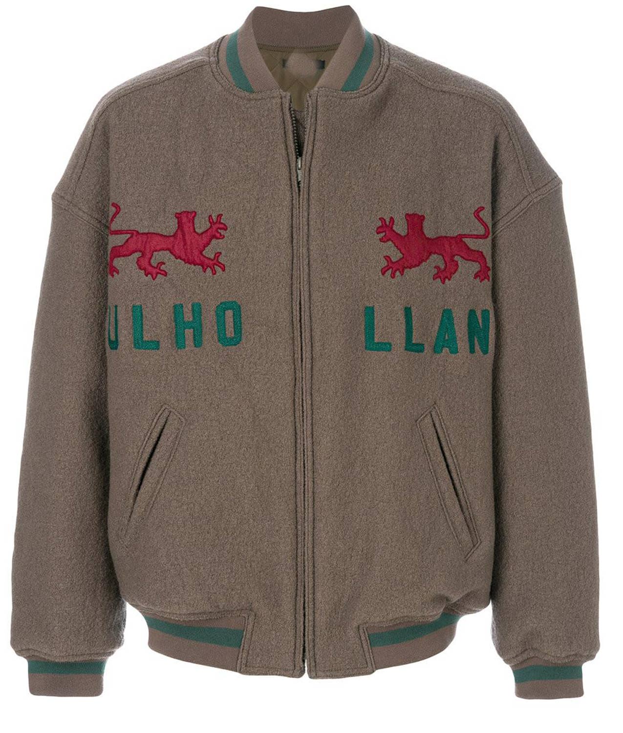 Men's Yeezy Calabasas Bomber Wool Jacket