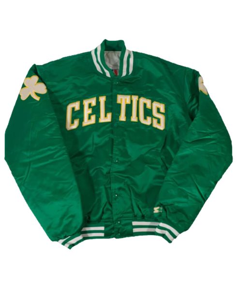 Men's Boston Celtics Satin Jacket