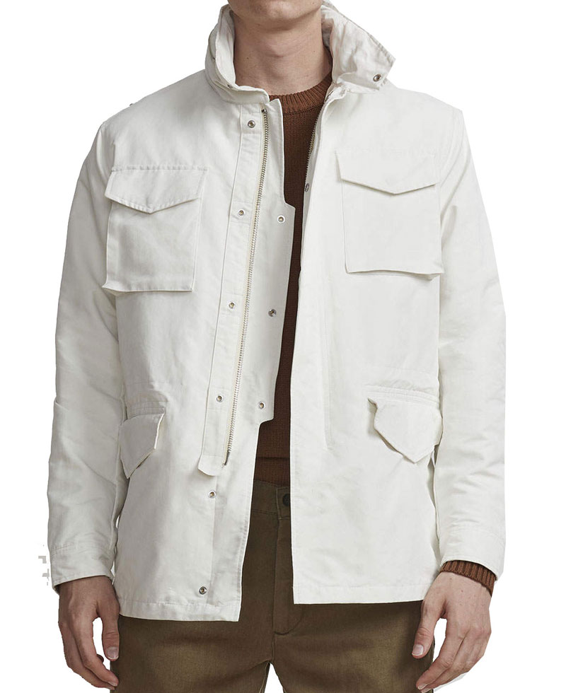 Men's White Field Jacket