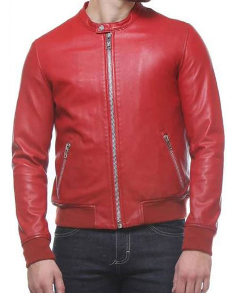 mens-fjm469-casual-red-leather-bomber-jacket.jpg mens fjm469 casual red leather bomber jacket