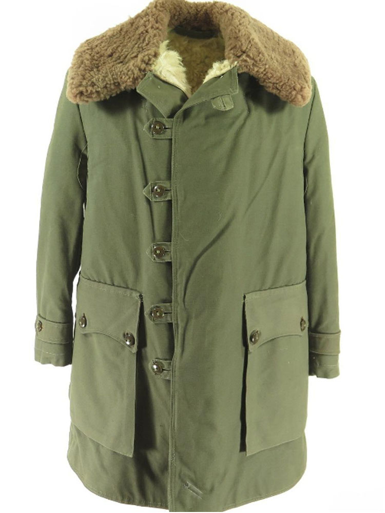 Men's M1909 Field Swedish Green Cotton Coat
