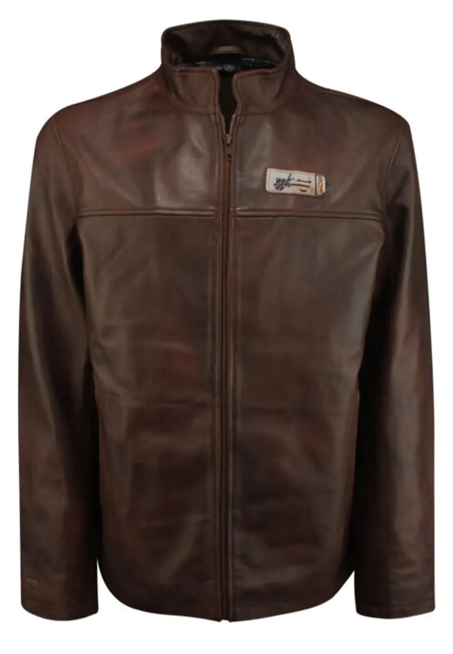 Men’s Jeep Leather Jacket