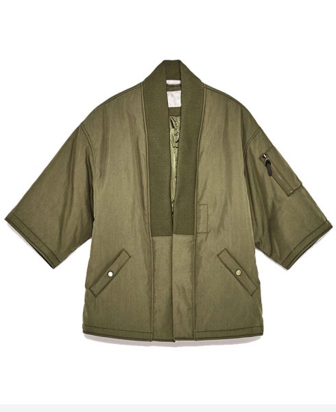 Men's Kimono Short Sleeve Jacket