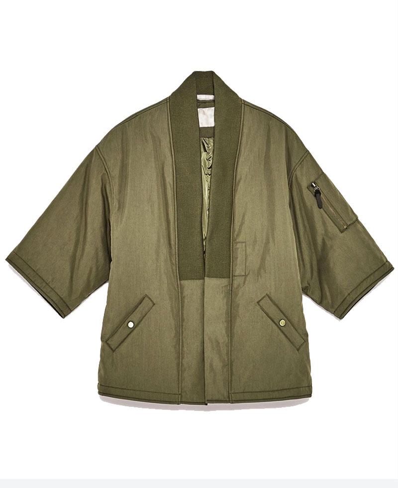 Men's Kimono Short Sleeve Jacket