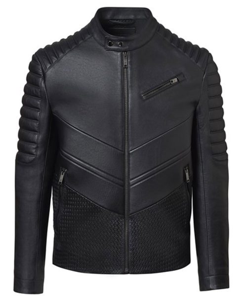 Men's Motocross Tec Flex Padded Leather Jacket