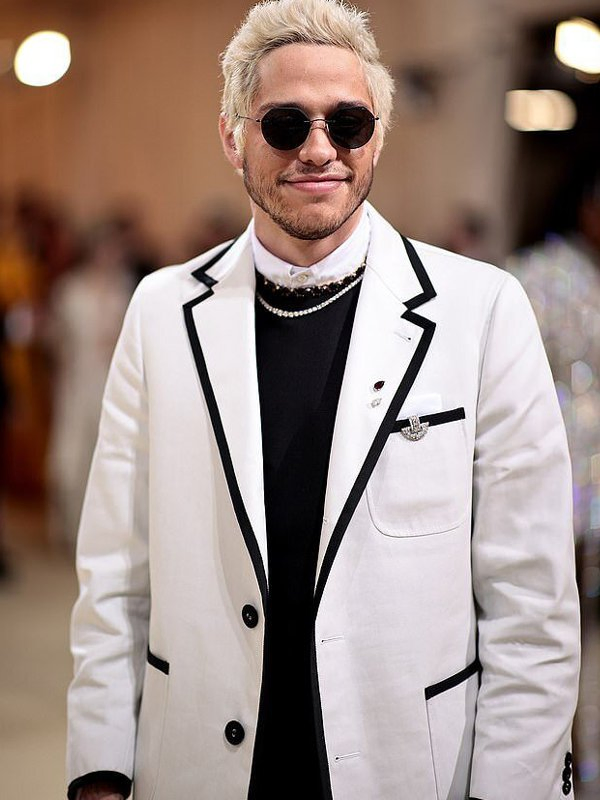 Met Gala Pete Davidson Overcoat