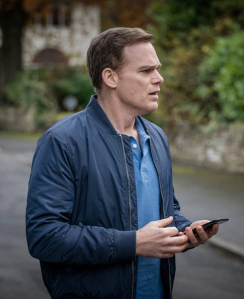Safe Michael C. Hall Bomber Jacket