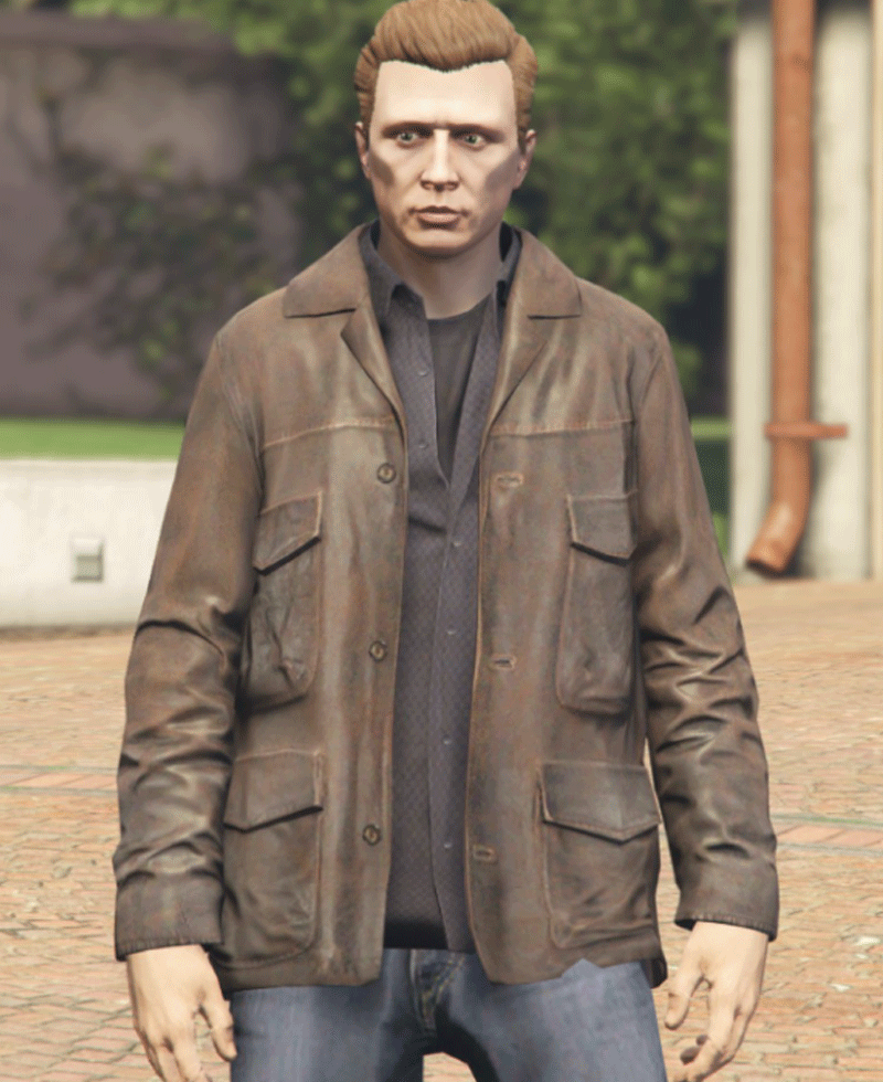 GTA 5 Michael Leather Jacket