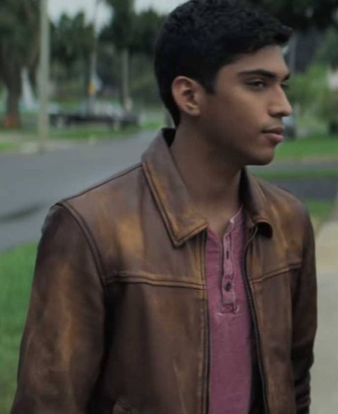 Michael Garza Scary Stories to Tell in the Dark Leather Jacket