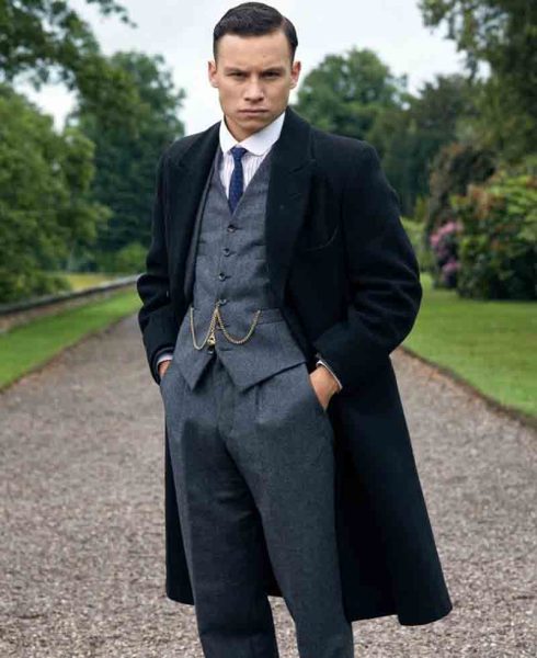 Michael Gray Peaky Blinders Black Coat