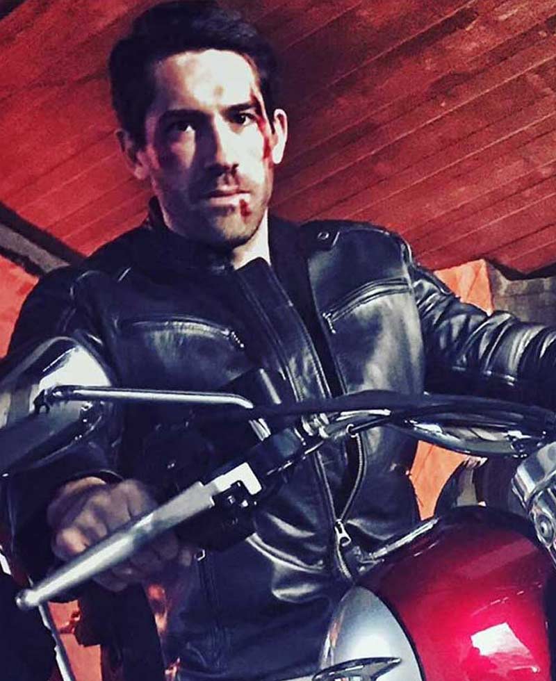 Scott Adkins Accident Man Leather Jacket