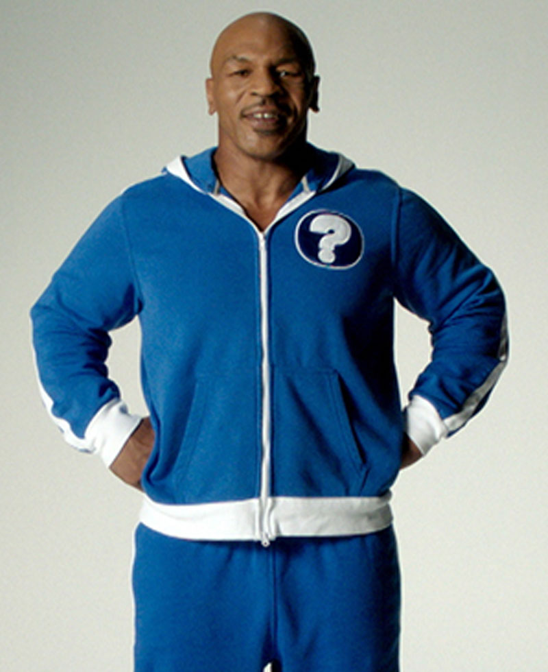 Mysteries Mike Tyson Blue Hoodie