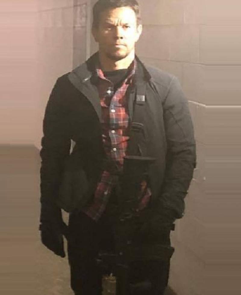 Mark Wahlberg Mile 22 Black Jacket