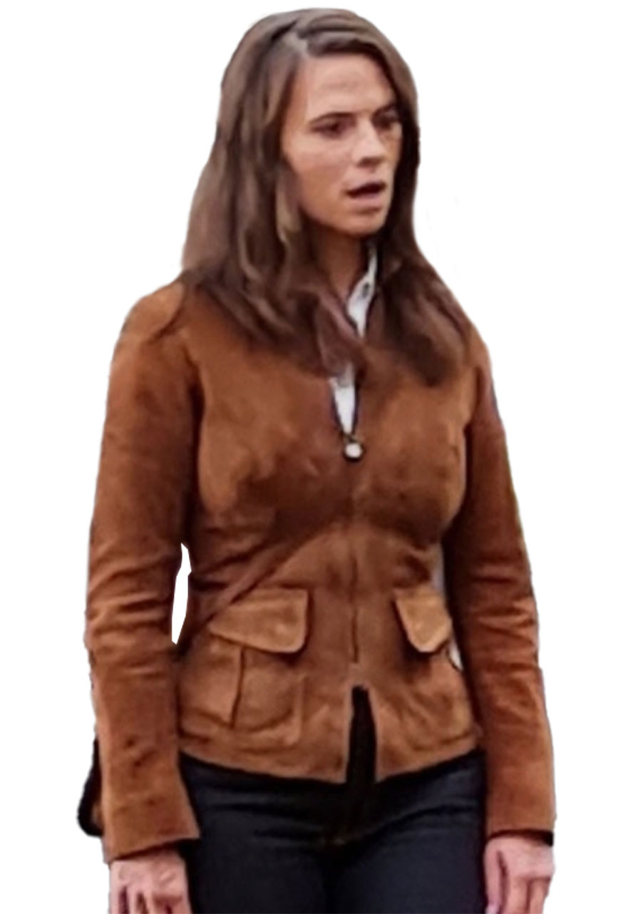 Mission Impossible 7 Hayley Atwell Brown Jacket