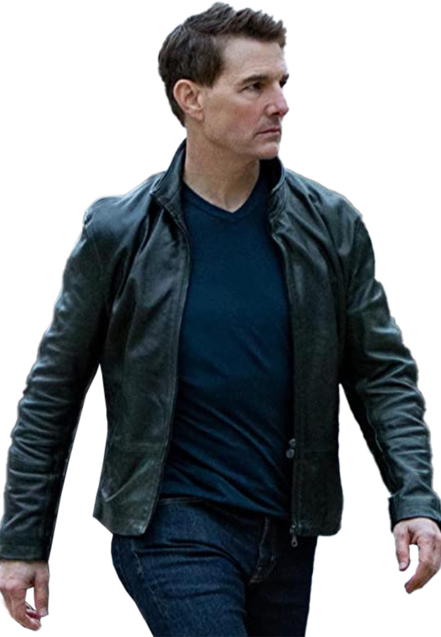 Mission Impossible 7 Tom Cruise Black Jacket