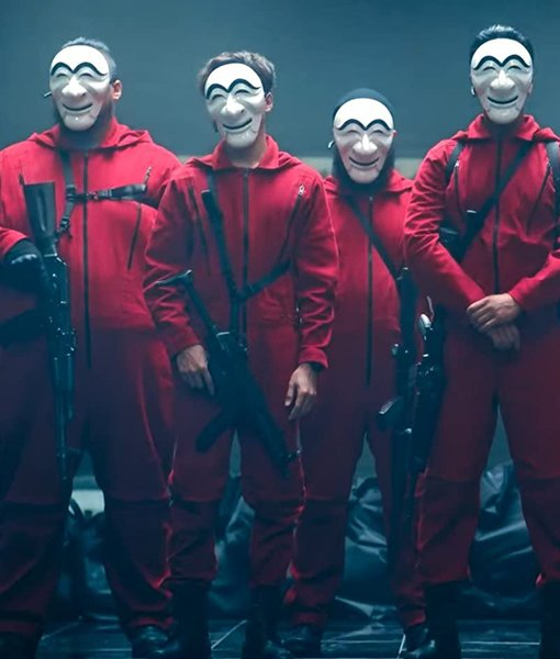 Money Heist Korea 2022 Red Jumpsuit