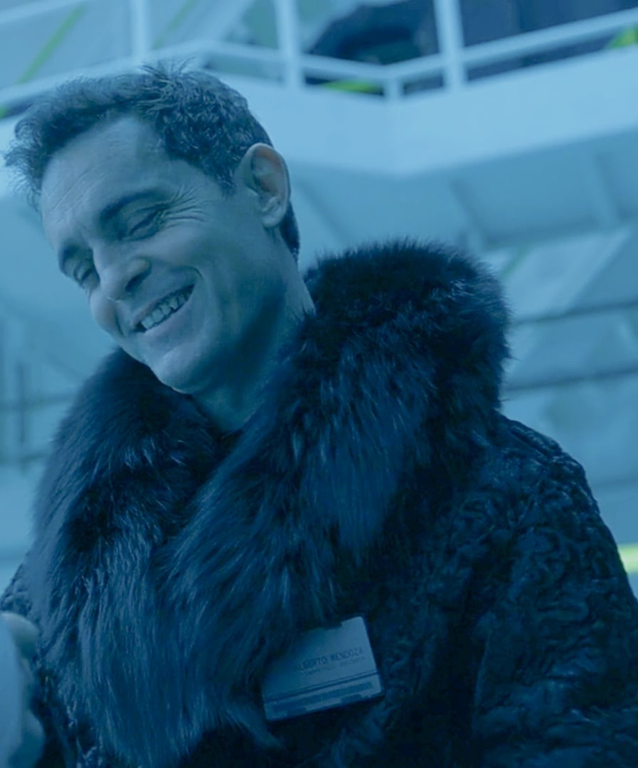 Money Heist S05 Berlin Black Wool Coat