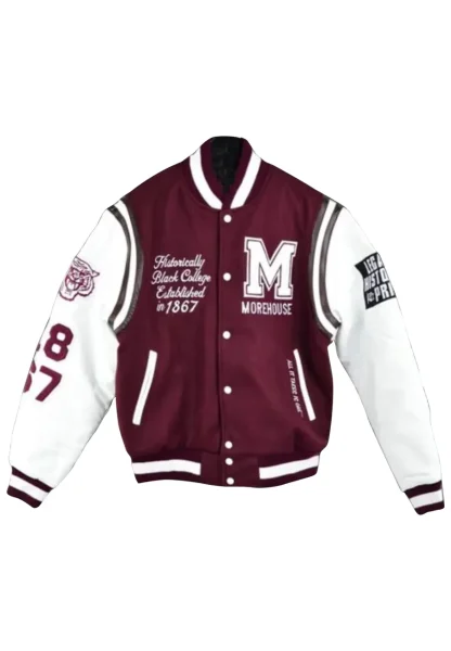 Morehouse College Motto 2.0 Letterman Jacket