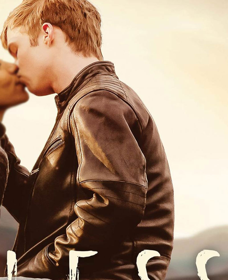 Nicholas Hamilton Endless Biker Leather Jacket