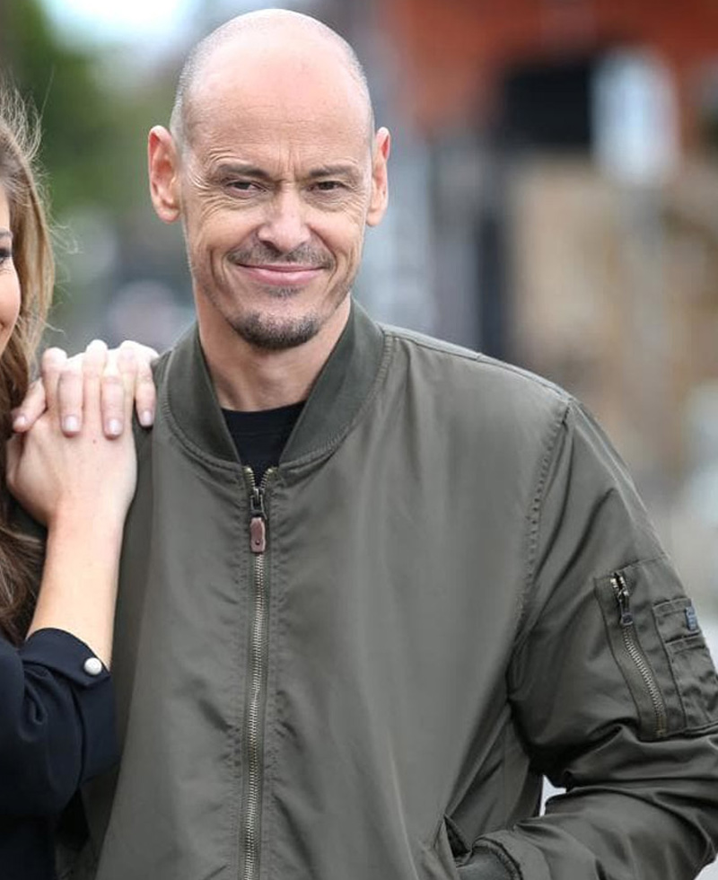 Mr Inbetween Scott Ryan Grey Bomber Jacket