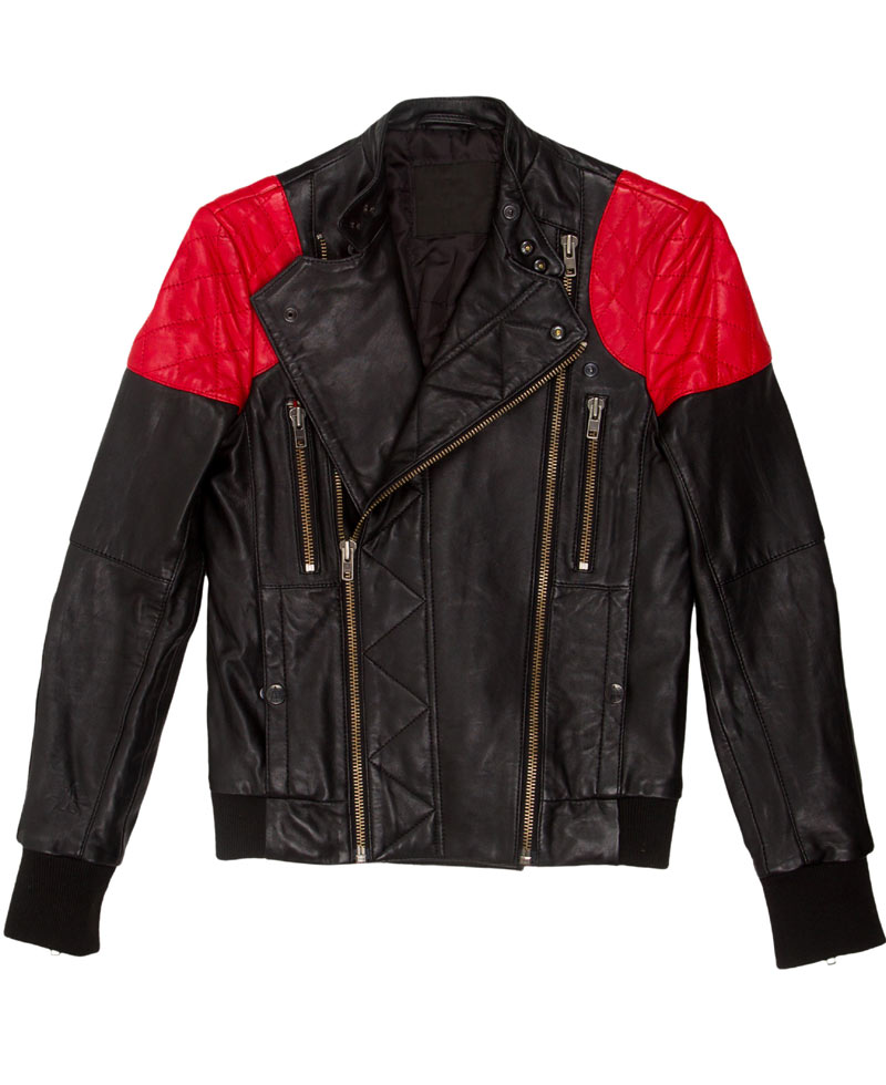 Biker Style Mr Rager Kid Cudi Leather Jacket