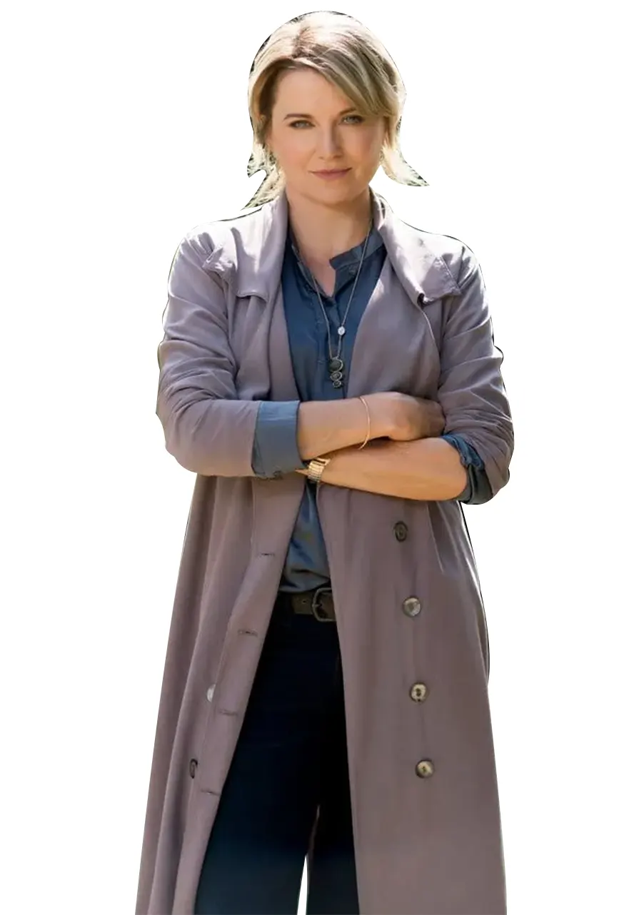 My Life Is Murder Alexa Crowe Trench Coat