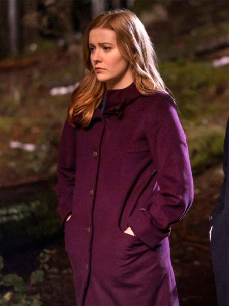 Kennedy Mcmann Nancy Drew Purple Coat