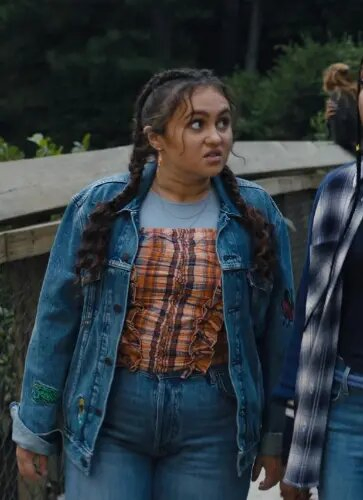 Naomi 2022 Mary Charles Jones Blue Denim Jacket