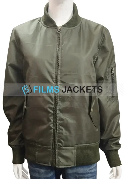 Natalie Portman Leon The Professional Green Jacket