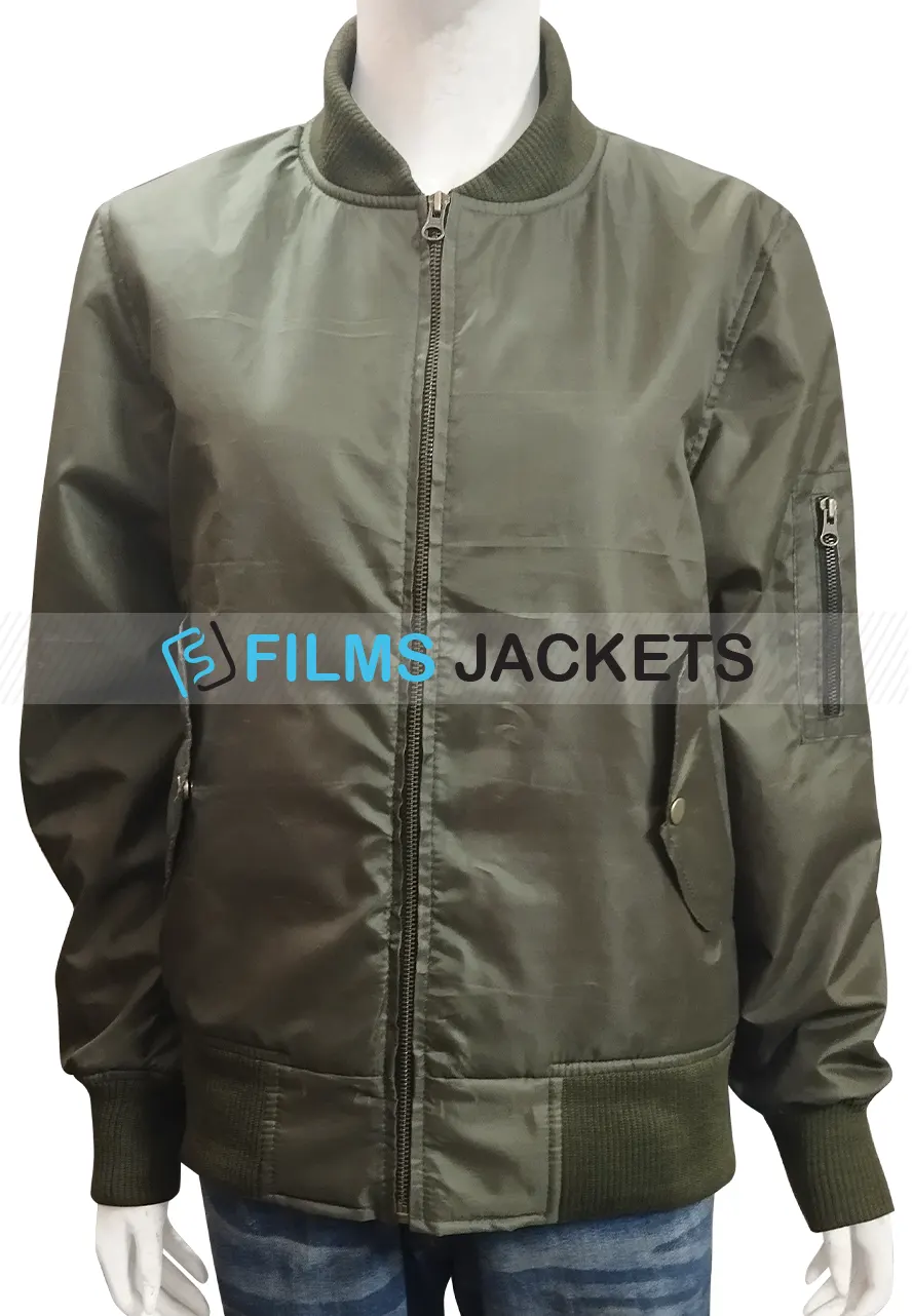 Natalie Portman Leon The Professional Green Jacket