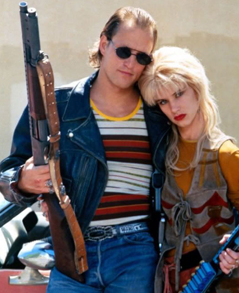 Natural Born Killers Woody Harrelson Biker Leather Jacket