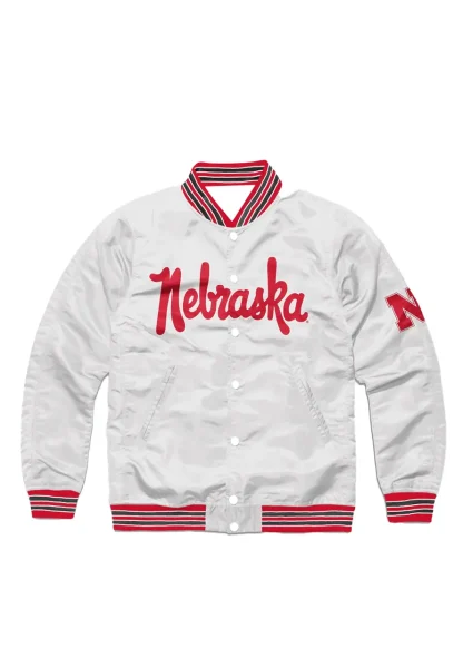 Nebraska Vintage White Jacket