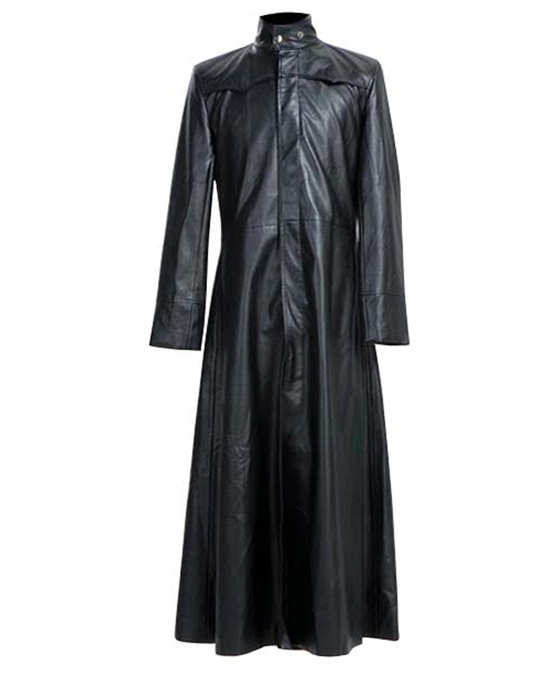 Neo Matrix Trench Coat