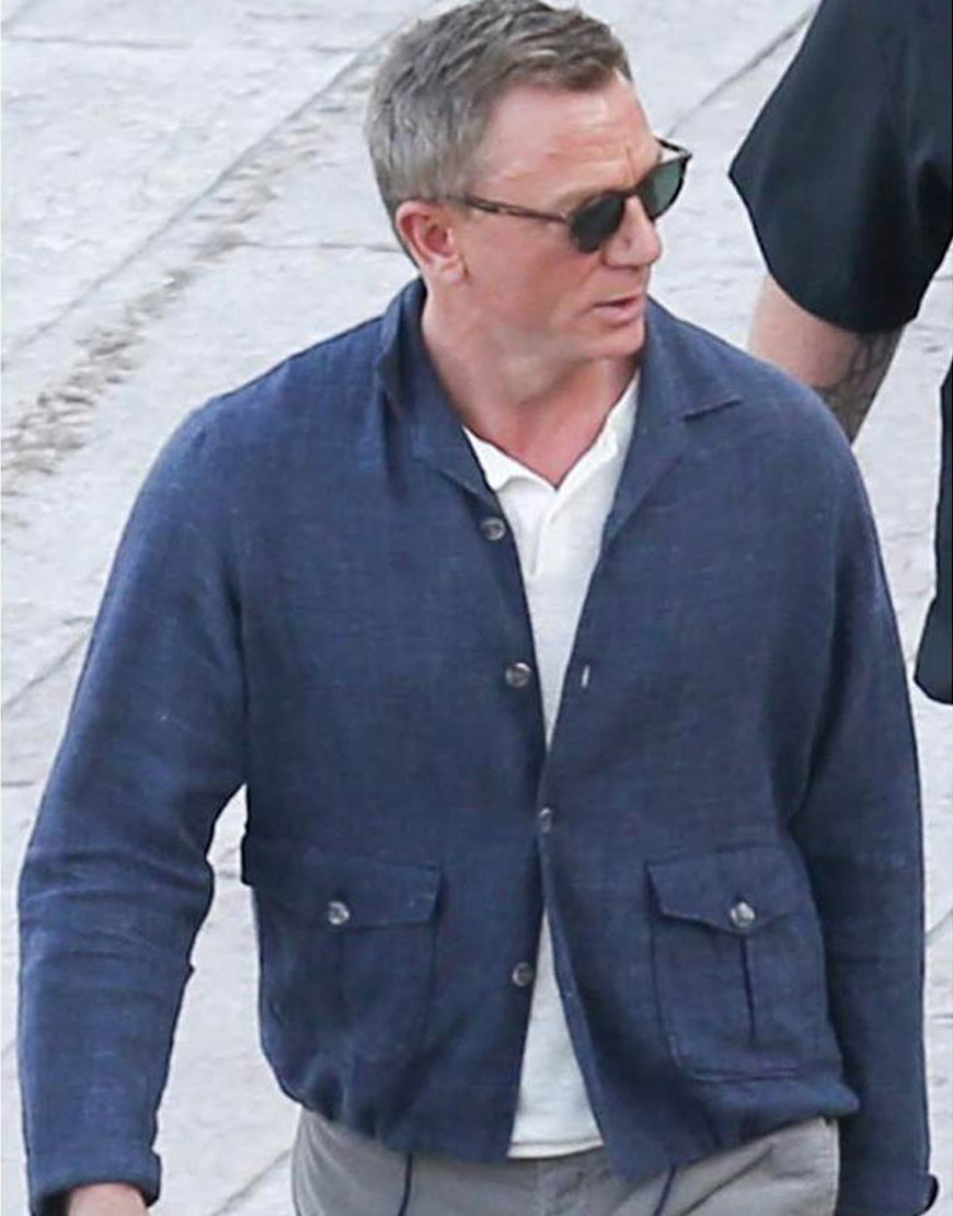 No Time To Die James Bond Denim Jacket