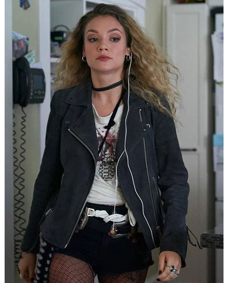 Northern Rescue Amalia Williamson Black Suede Jacket