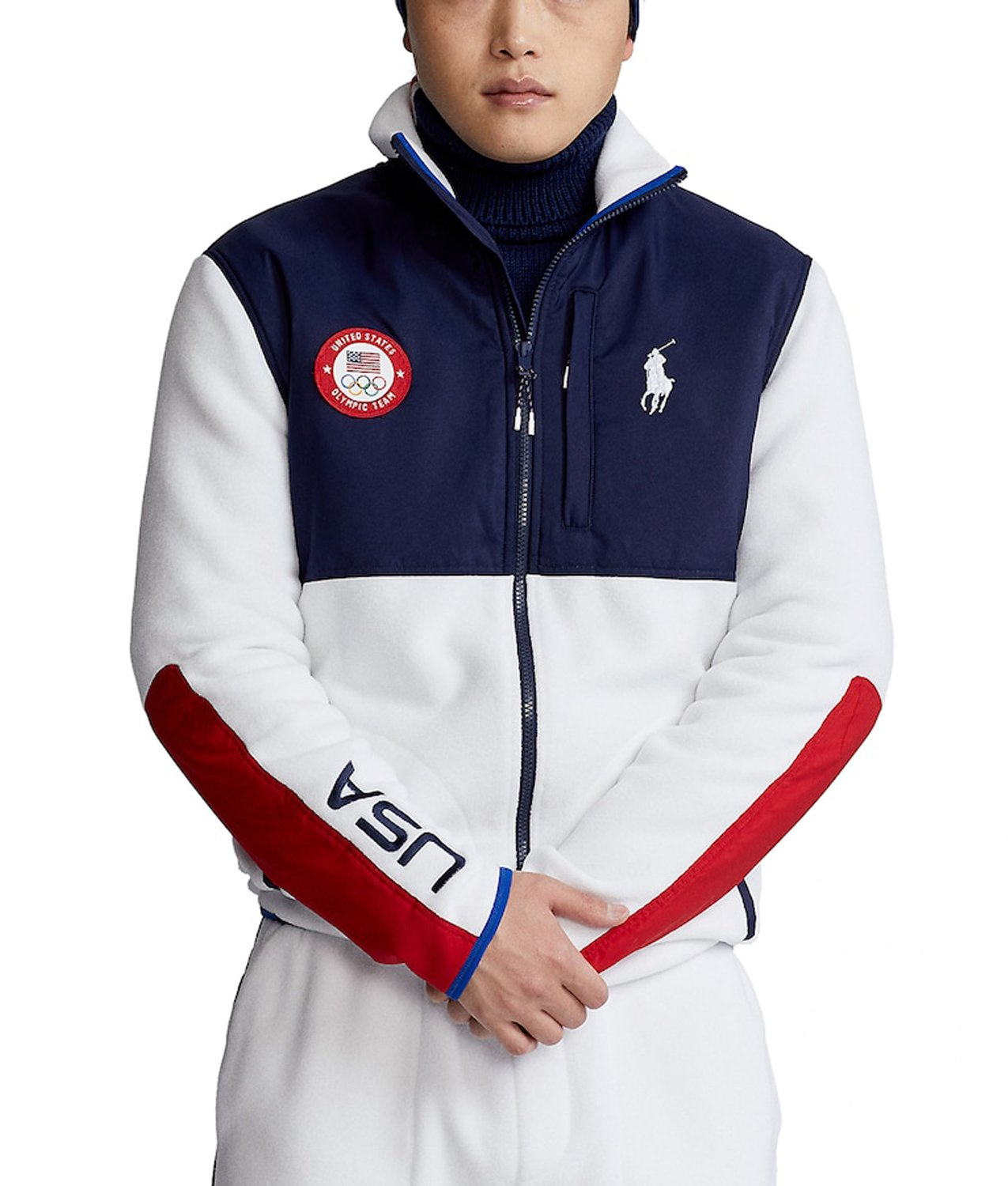 Olympics Closing Ceremony 2022 Team USA Mid layer Jacket