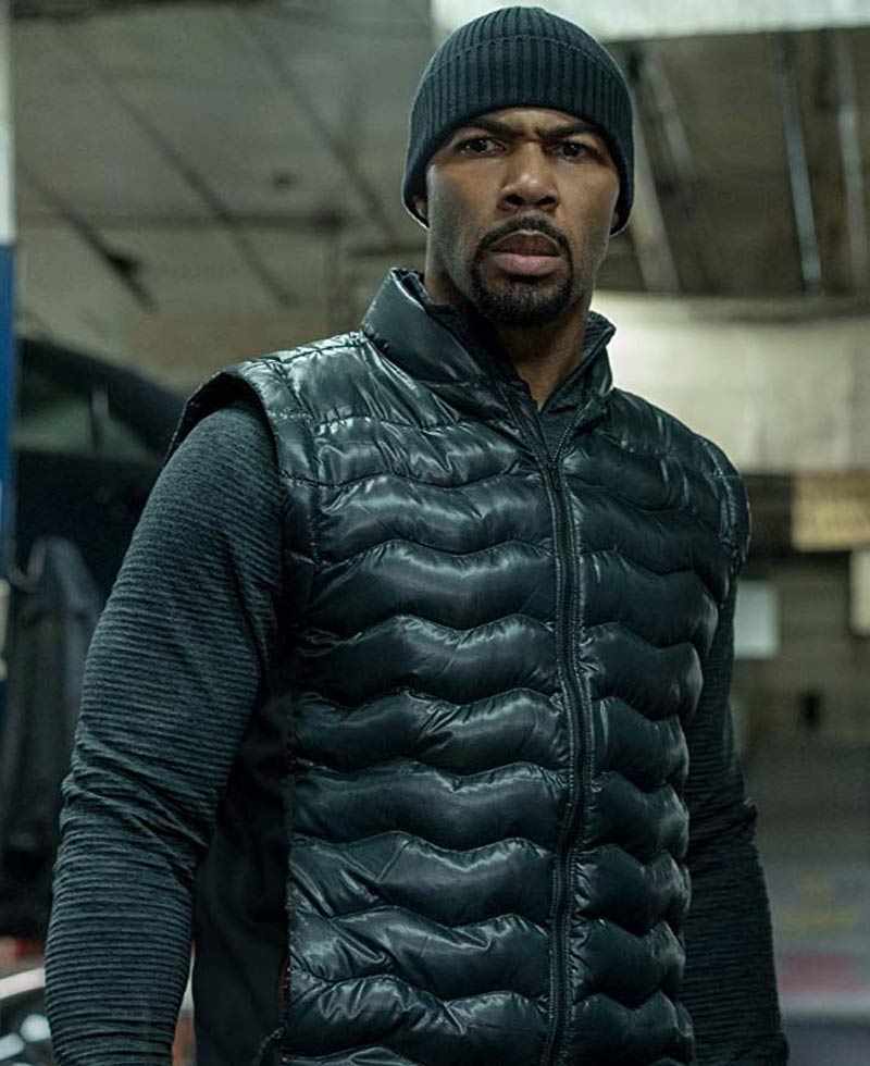 Omari Hardwick Power Black Vest