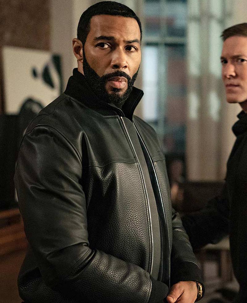 Omari Hardwick Power Leather Jacket