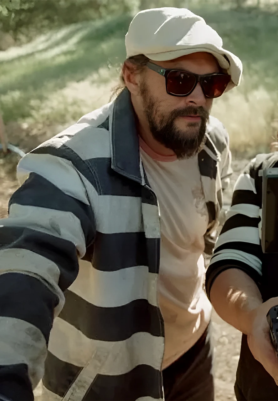 On The Roam Jason Momoa Zebra Print Jacket