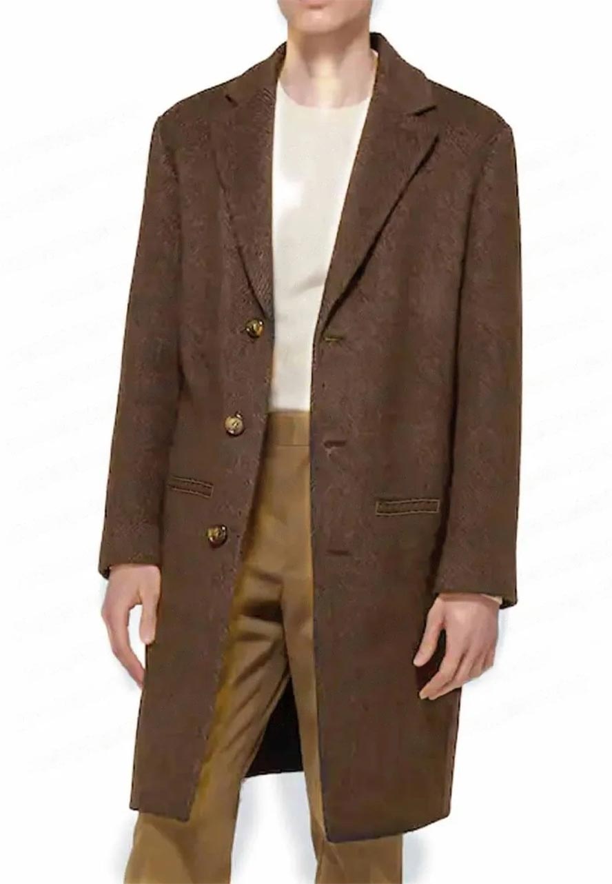 Oppenheimer Cillian Murphy Wool Coat
