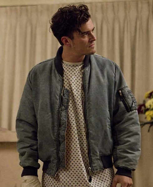 Retaliation Orlando Bloom Grey Jacket