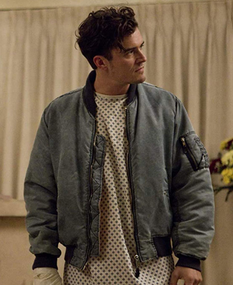 Retaliation Orlando Bloom Grey Jacket