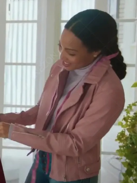 Our Take on Love 2022 Cristina Encarnacion Pink Jacket
