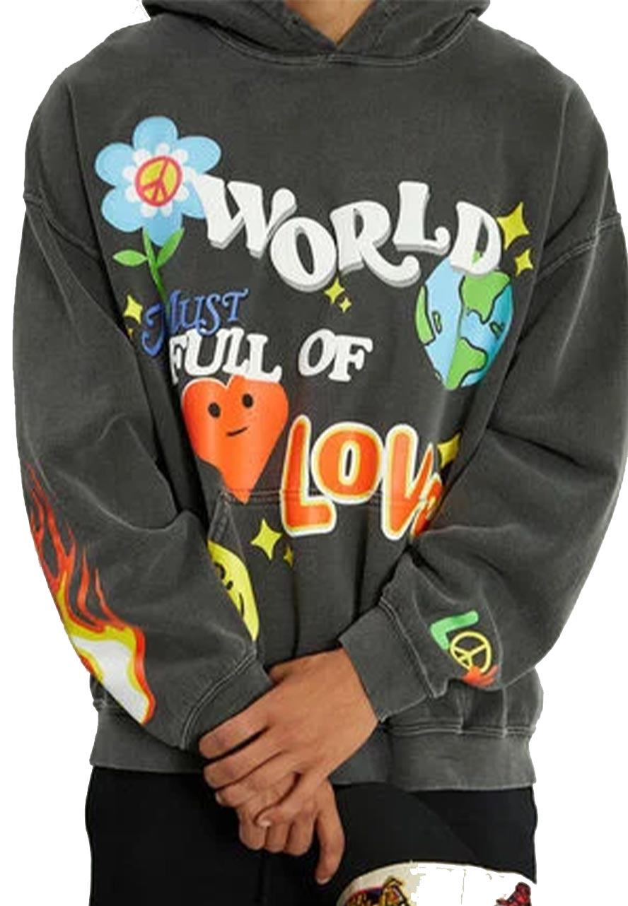 Pacsun World Of Love Hoodie