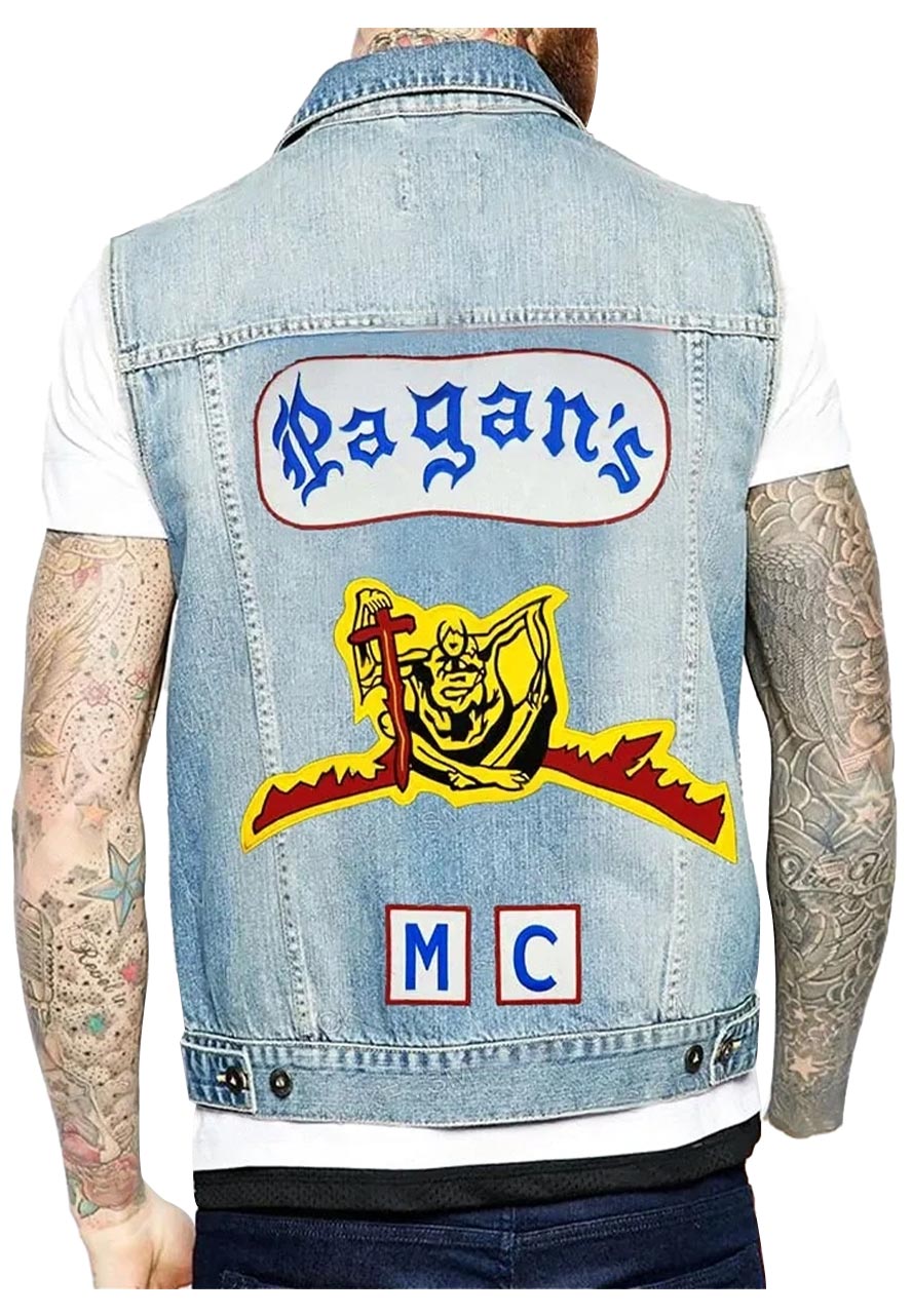 Pagan MC Denim Vest