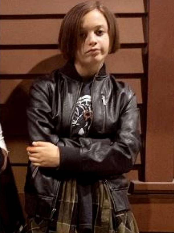 Paper Girls 2022 Mac Coyle Bomber Leather Jacket